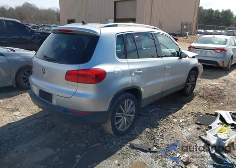 2012 Volkswagen Tiguan Se z USA, uszkodzony, nr VIN WVGAV7AX0CW531903